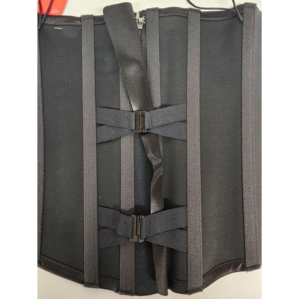 Spanx Under Sculpture Corset Black Waist Cincher‎ Shapewear 10188R New - Picture 10 of 15
